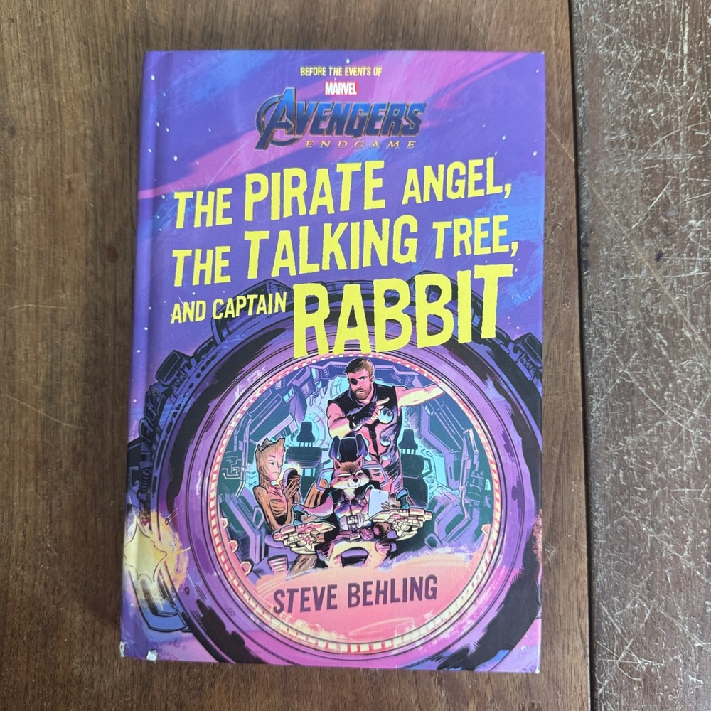 Marvel Avengers Endgame The Pirate Angel‎ Talking Tree Captain Rabbit Book